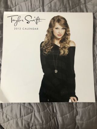 Taylor Swift 2012 Calendar