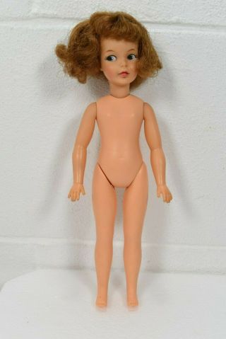 Vintage 1960s Ideal Toys Pepper Doll Head G9 - E G - 9 - W Tammy Family Little Sister