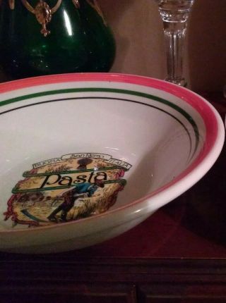 Himark Italy - Xlarge Huge Ceramic Pasta Serving Bowl