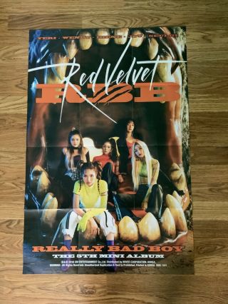 Red Velvet - Rbb (5th Mini Album) Official Folded Poster