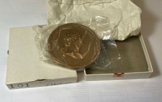 Bronze George Washington & Lincolnpresidential Medal 3 "