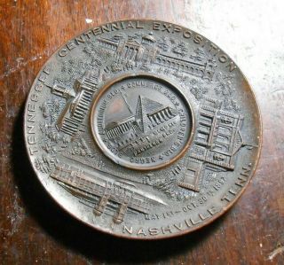 Tennessee Centennial Exposition 1897 Nashville Tenn.  Medal Size 3 Inches
