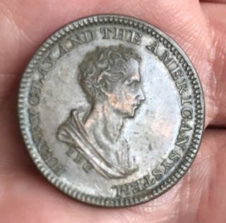 1837 Hard Times Token - Henry Clay And The American System Wonderful Details