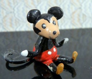 Vintage Artist Mickey Mouse Nursery Décor 1:12 Dollhouse Miniature