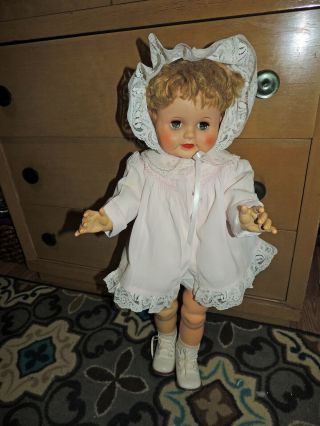 Coat Hat Dress & Bloomers For Suzy Play Pal & Similar Size 28 " Dolls