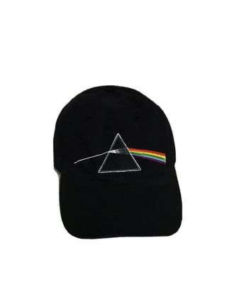 Retro 2019 Pink Floyd Rock Group Dark Side Baseball Cap Hat Tags Adjus