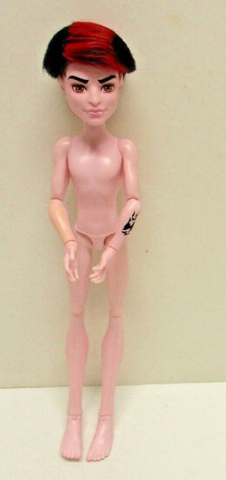 Monster High Create A Monster Vampire Boy Doll Cam 2012 Nude With Wig