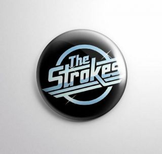 The Strokes - Pinbacks Badge Button 25mm 1  - - -
