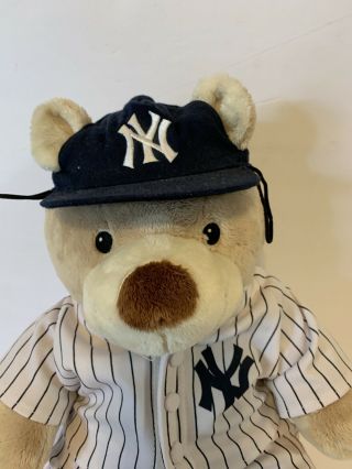 BUILD - A - BEAR NY YANKEES Official MLB Baseball Uniform Teddy Bear Plush 15 