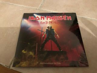 Iron Maiden - Run To The Hills 1 Track Card Sleeve Rare Cd Promo 2002 -