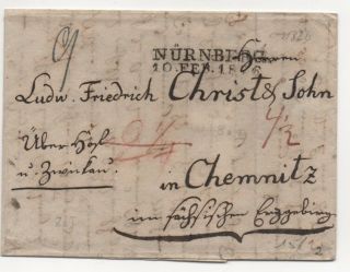 1826 Nurnberg To Chemnitz