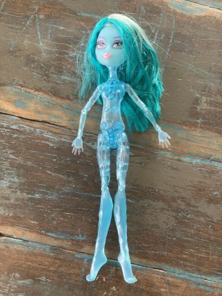 Monster High Create A Monster Ice Girl Doll Blue Nude