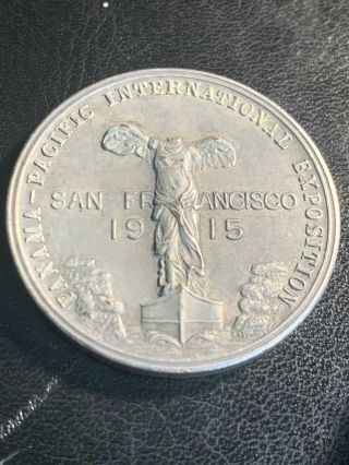 1915 Panama Pacific Expo Florida Expo Fund Medal Hk - 404a So - Called Dollar