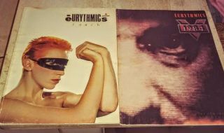 Eurythmics 2 Very Rare Songbooks Touch,  1984 Wave Pop,  Annie Lennox 80 