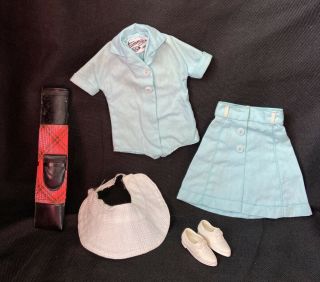 Vintage Ideal Tammy Misty Doll Fashion Outfit 9118 - 1 Tee Time Golf Set
