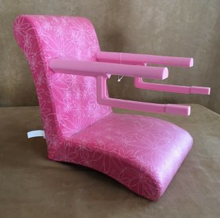 Bistro Seat Cafe Chair American Girl Doll Pink Treat High 18 " Booster Star