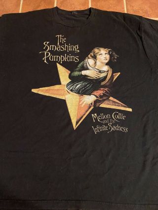 Vtg Band The Smashing Pumpkins Mellon Collie Shirt Size Xxxlarge