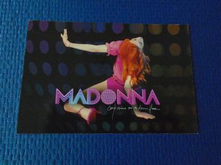 Madonna “confessions On A Dance Floor” Promotional Post Card 2005