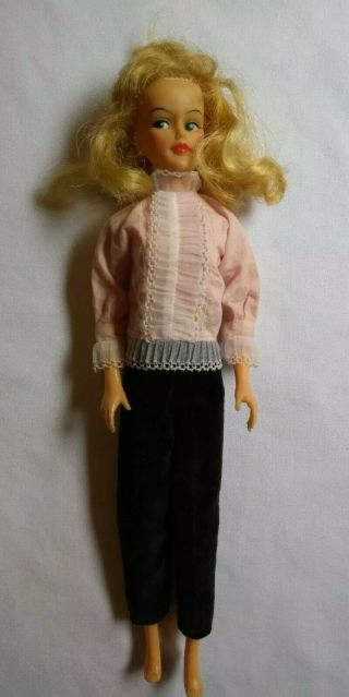 Vintage 1965 Ideal Toy Co 12 " Glamour Misty Doll W - 12 - 3
