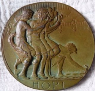 1931 Society Of Medalists 3 Bronze Medal Macneil,  Artist And Book
