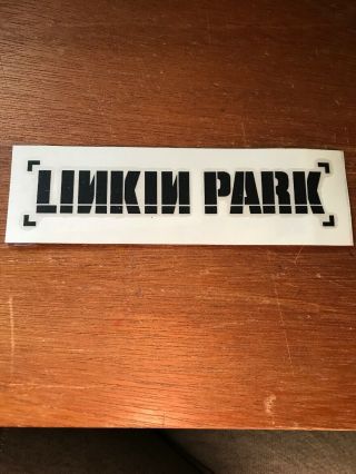 Linkin Park Logo Rub On 2003 Sticker Decal 6x1.  5 Inch