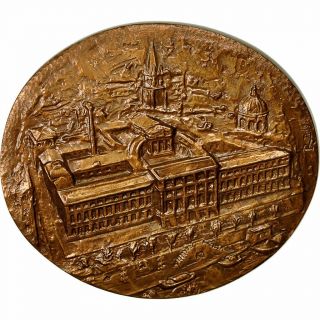 [ 551103] France,  Medal,  Monnaie De Paris,  Monument Lion,  1970,  Ms (63),  Bronze