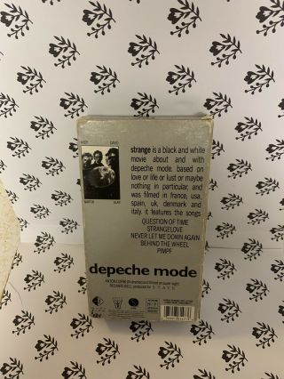 Depeche Mode Strange VHS 2