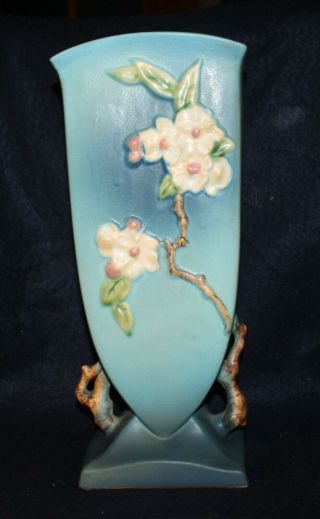 Roseville Apple Blossom Vase 390 12 "