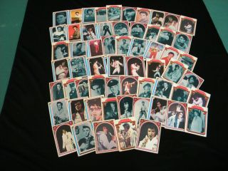 1978 Boxcar Enterprises Elvis Presley Cards,  Two Groups One Of 60 The Other 73