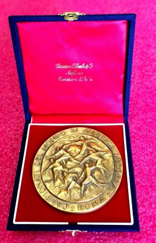 Olympic Stadium Rome The 2nd World Championships In Athletics Participant Medal