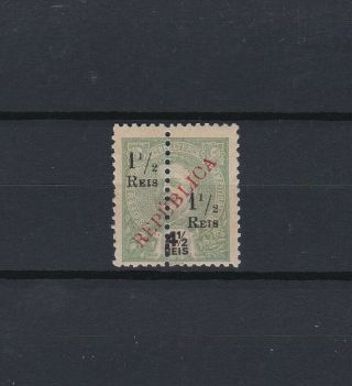 Portugal - Portuguese India Local Republica Stamp Mng 9
