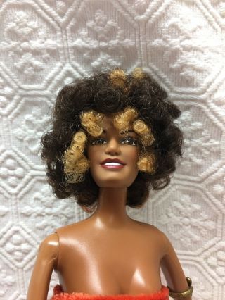Spice Girls On Stage Doll Scary Spice Mel B Rare Red Orange Fashion Loose Doll 2