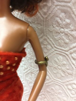 Spice Girls On Stage Doll Scary Spice Mel B Rare Red Orange Fashion Loose Doll 3