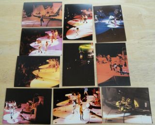 The Rolling Stones - 10 Vintage 1981 America Tour Candid Color Concert Photos