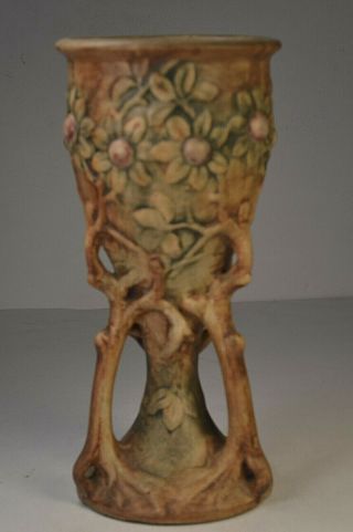 Weller Woodcraft Chalice Vase.  9 