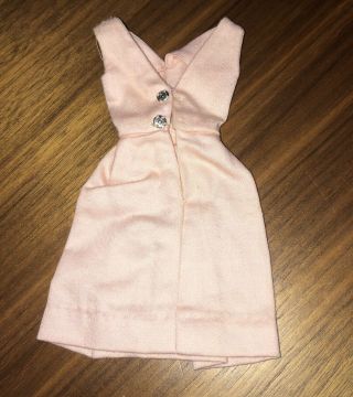Vintage Barbie Pink Pak Campus Belle Dress Near 1960’s 2