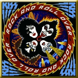 Kiss Rock And Roll Over Album Fridge Magnet Official Licensed Band Merch Metal