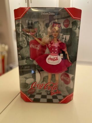 Box - Coca Cola Barbie Doll - Collector Edition - 1998