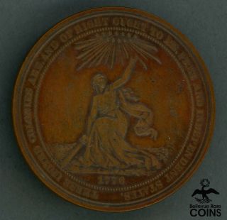 1876 United States Centennial Exposition Official Barber Bronze Medal Hk - 21