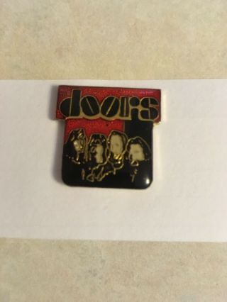 Vintage The Doors Rock Band Enamel Pin