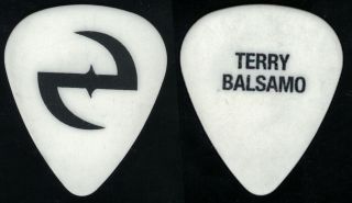 Evanescence - - Rare Tour Guitar Pick Terry Balsamo - Amy Lee White/black