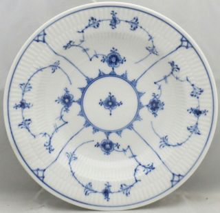 Royal Copenhagen Blue Fluted Plain Rim Soup Bowl (168)