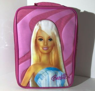 Barbie Doll Mattel 2004 By Tara Toy Pink Carrying Case Backpack Vguc