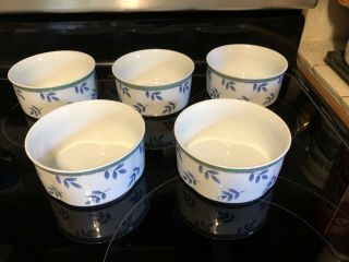 Villeroy Boch “switch 3”soup /cereal Bowls Set Of 5 Fine Porcelain Germany