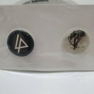 Linkin Park Hunting Party 2014 Promotional Buttons Pin Badge Patch Set Of 2