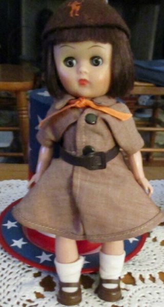 Vintage Girl Scout Brownie Walking Doll 8 
