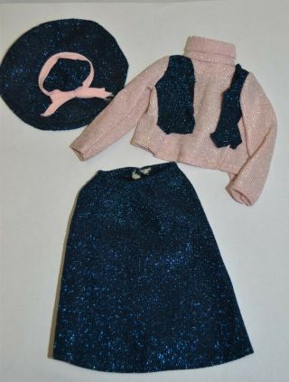 Vtg Mego 12 " Cher Midnight Blue Outfit