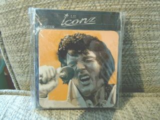 Lr Iconz.  Pack 5 Coasters/ Beer Mats.  Elvis £3.  49 For A Pack Of 5.  Post