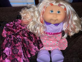 17 " 2004 Cabbage Patch Kid Doll Play Along Color Changing Hair