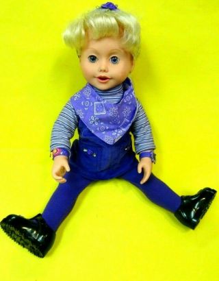 Playmates 1999 Ally 18 " Interactive Doll - Dressed - All W/shoes
